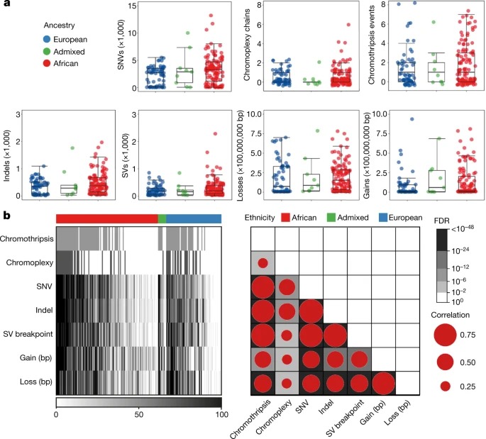 African-specific molecular taxonomy of prostate cancer