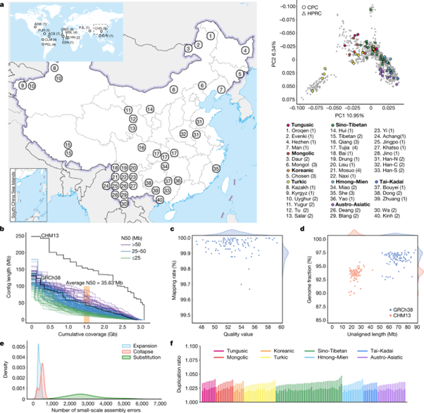 [Fig1] A pangenome reference of 36 Chinese populations