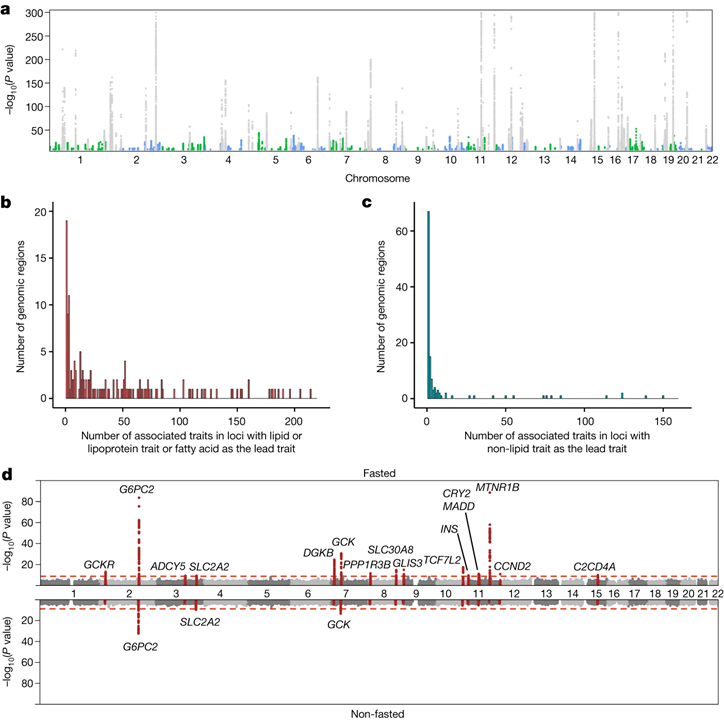 Genome-wide characterization of circulating metabolic biomarkers ...